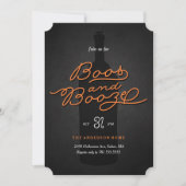 Invitation Boos et Booze (Devant)