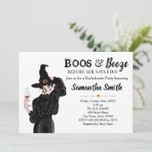 Invitation Boos et l'alcool avant de faire halloween douche n (Debout devant)