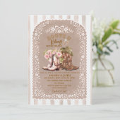 Invitation Boots and Bling Cowboy Cowgirl Couples Shower  (Debout devant)