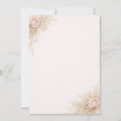 Invitation Boots and Bubbly Floral Bow Bridal Shower (Dos)