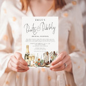Invitation Boots Boho et Fête des mariées Bubly