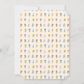 Invitation Boots & Bubbly Modern Cute Floral Bridal Shower (Dos)