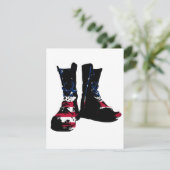 Invitation Boots de combat américains (Debout devant)