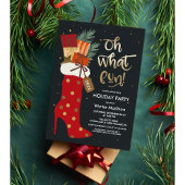 Invitation Boots de Stiletto de Noël