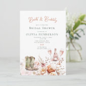 Invitation Boots et Fête des mariées Bubbly (Debout devant)