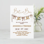 Invitation Boots or Bows Western Genre Reveve (Debout devant)