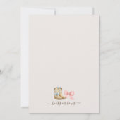 Invitation Boots or Bows Western Theme Gender Reveal Party (Dos)