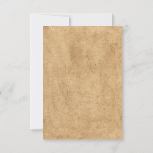 Invitation Boots rustiques Western Cowboy Graduation (Dos)