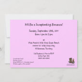 Invitation Boots & Spurs de la fille - Fête de la fille d'ann (Dos)