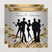 Invitation Booze et Schmooze (Devant / Derrière)