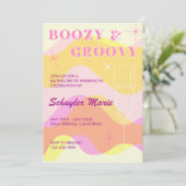 Invitation Boozy & Super Bachelorette Party (Debout devant)