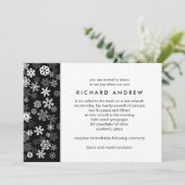 Invitation Bord de neige 2 Bar Mitzvah (Debout devant)