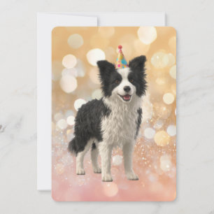 Invitation Border Collie Chien de Berger