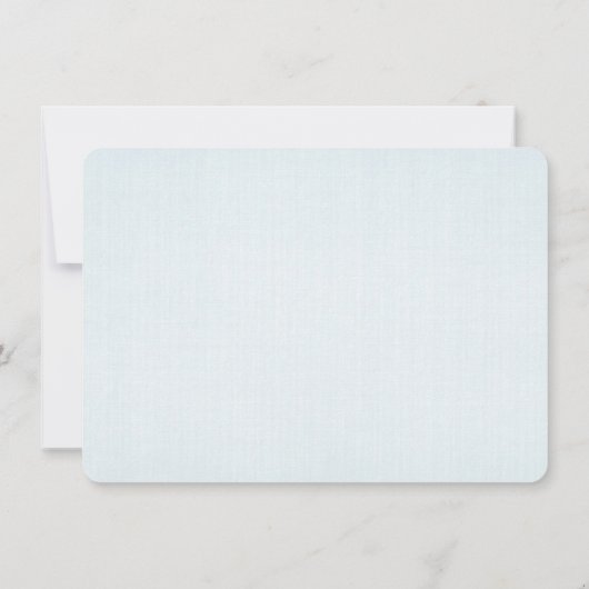 Invitation Bordure d'Aqua Blue Chevron (Dos)