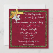 Invitation Bordure de Tinsel (Devant)