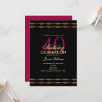 Bordure décorative romantique, Jeu de grenat Anniv