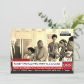 Invitation Boris Johnson Thanksgiving Breaking TV News Value (Debout devant)