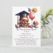 Invitation Boss Chick Graduation Brunch & BBQ (Debout devant)