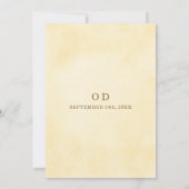 Invitation Botanical Garden Floral Wildflower Wedding (Dos)