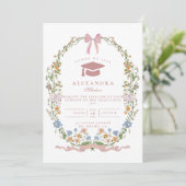 Invitation Botanical Garden Graduation (Debout devant)