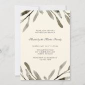 Invitation Botanical Mother's (Devant)