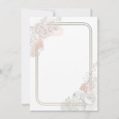 Invitation Botanical Outline Sage Blush Floral Wedding Sign (Dos)