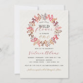 Invitation Botanique Eucalyptus Fall Leaf Wreath Anniversaire (Devant)