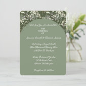Invitation Botanique Faire-part de mariage-Matte (Debout devant)