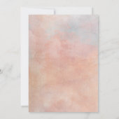 Invitation BOTANIQUE FLORALE | Fête des mariées (Dos)