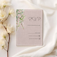 Botanique rustique rousse menthe rose floral RSVP