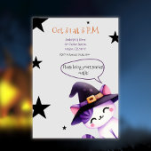 Invitation Botitiful Halloween Enfants Costume Éffrayant Part