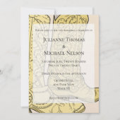 Invitation Bottes Cowboy Cream (Devant)