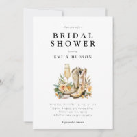 Bottes et bulles de la Fête des mariées occidental