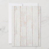 Invitation Bottes et Fête des mariées de bulle de tournesol o (Dos)