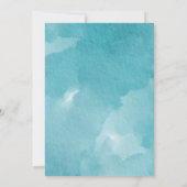 Invitation Bottes et Fête des mariées mousseuse Champagne ble (Dos)