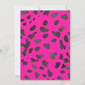 Invitation Bottes roses et bottes de bling Cowboy Anniversair (Dos)