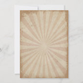 Invitation Bottes Vintages rétro Couples Couples Couples Douc (Dos)