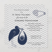 Invitation Bouche bleue (Devant / Derrière)