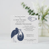 Invitation Bouche bleue (Debout devant)