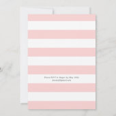 Invitation Bouche de crevettes | Fruits de mer Thématique fêt (Dos)