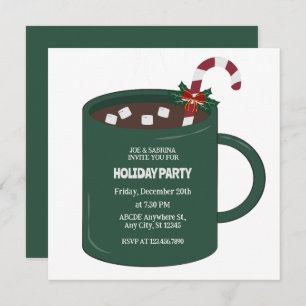 Invitation Bouchon de cacao chaud