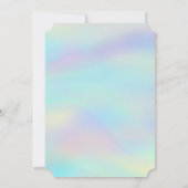 Invitation Bouchon de diplôme d'or, Diplôme Holographique (Dos)