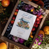 Invitation Boucle de Fête des mariées Rustique frais hors du 