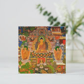 Invitation Bouddha bouddhisme bouddhiste bénédiction Boho Boh (Debout devant)