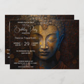 Invitation Bouddha, Méditation Spirituelle (Devant / Derrière)