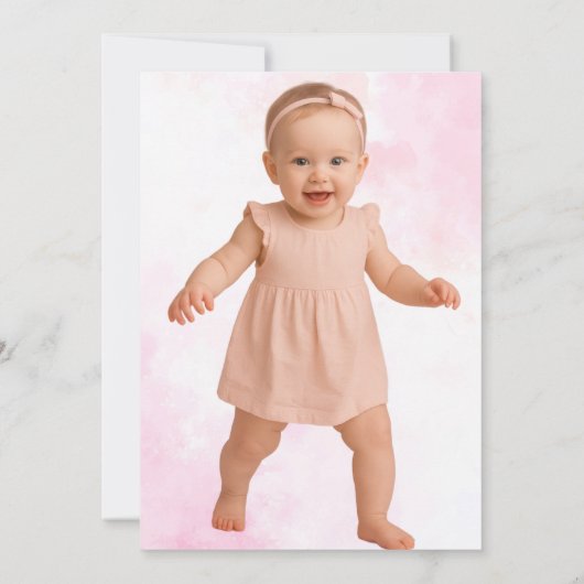 Invitation Bougainvillea Forêt sauvage tropicale Anniversaire (Dos)