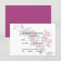 Bougainvillea Méditerranéen Rose Réponse RSVP