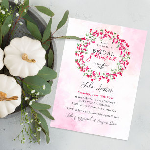 Invitation Bougainvillea Tropical Fleur Sauvage Shower de Mar