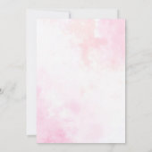 Invitation Bougainvillea Tropical Rainforest Engagement Party (Dos)