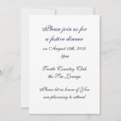 Invitation Bougainvillée (Dos)